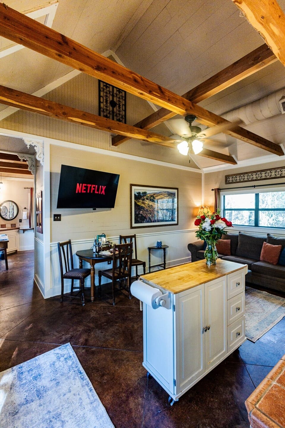 Vaulted ceilings