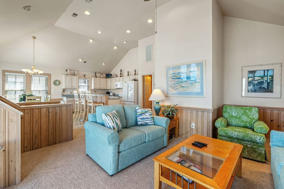 KDH380: Carolina Dreamin |  TL Living Area - Deck Access