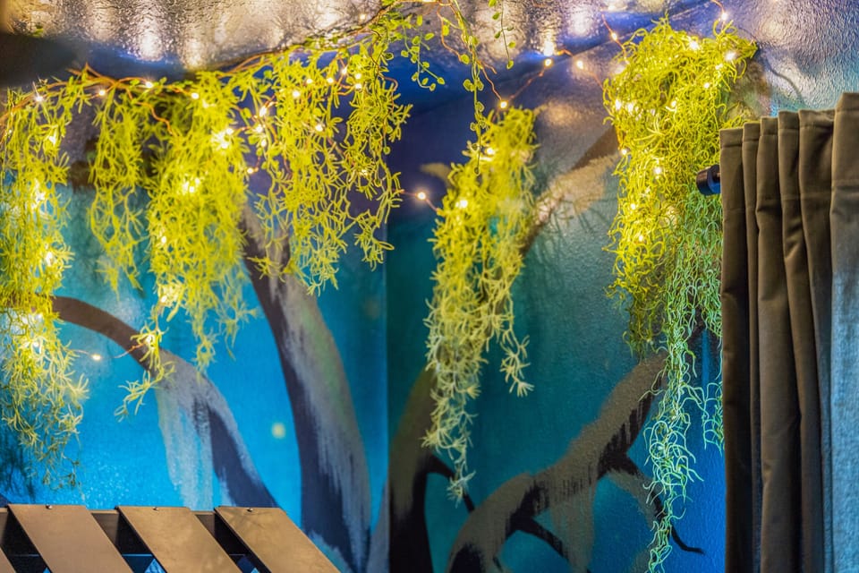 The Bayou is an immersive bedroom experience!