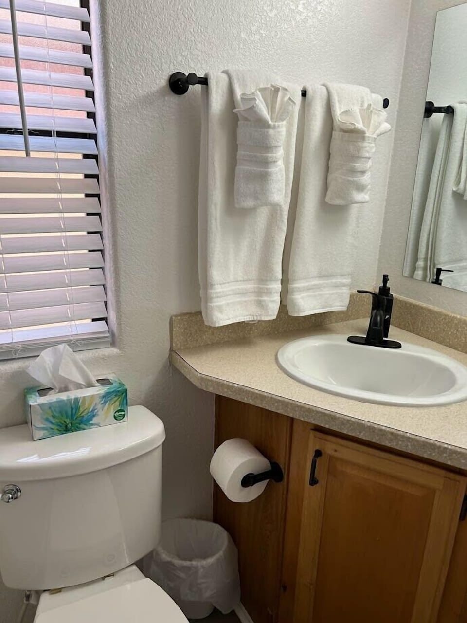 Fully Stocked Bathroom