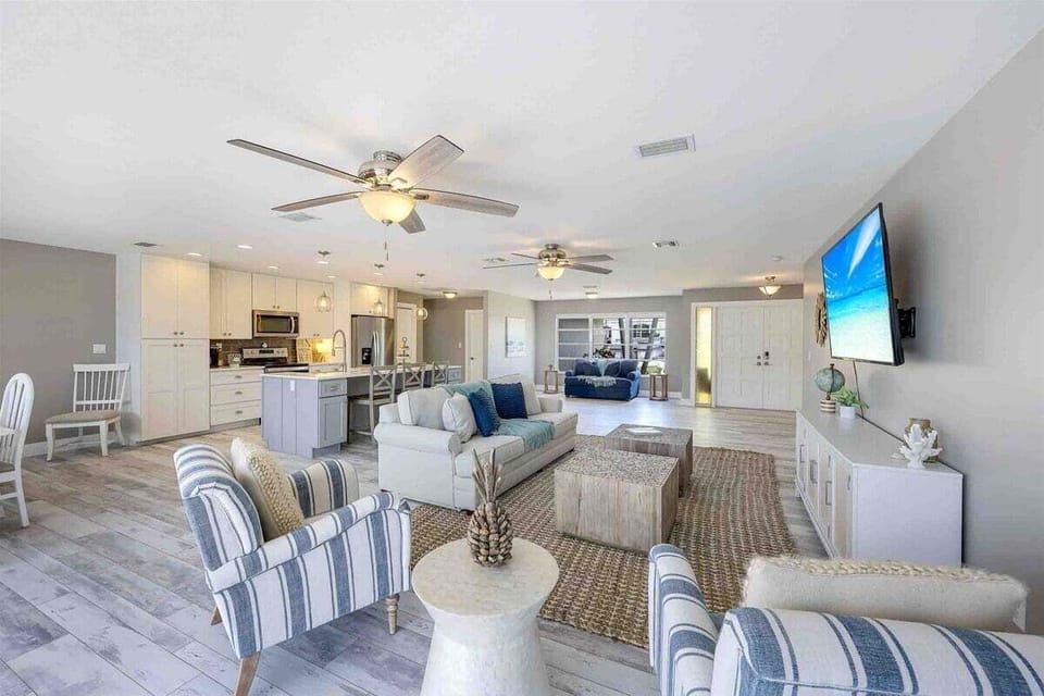 The Home Offers Great Space for Entertainment