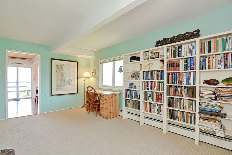 Library and work space.