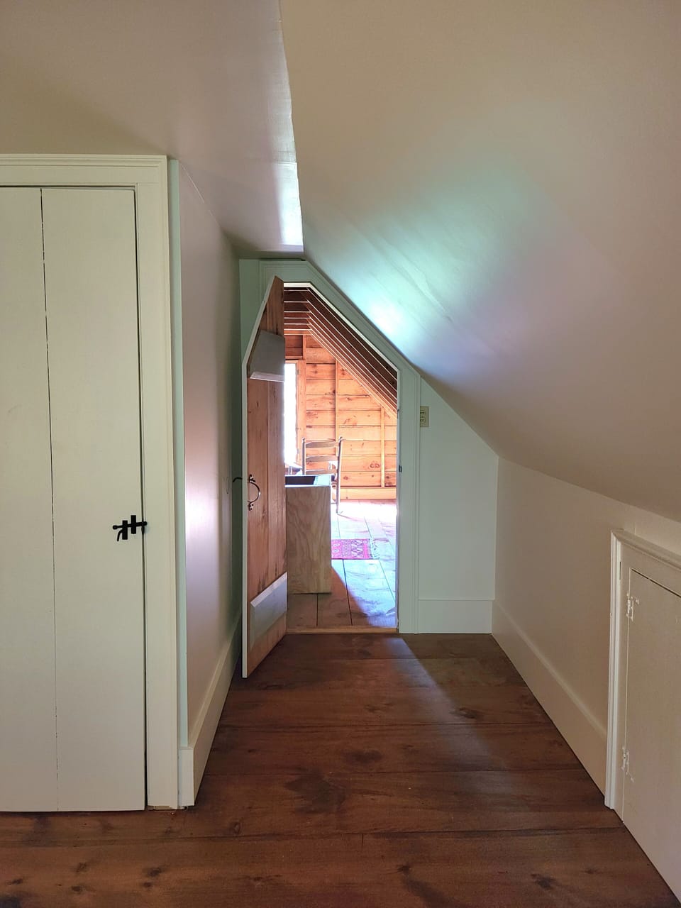 Roof pitch leaving the bedroom