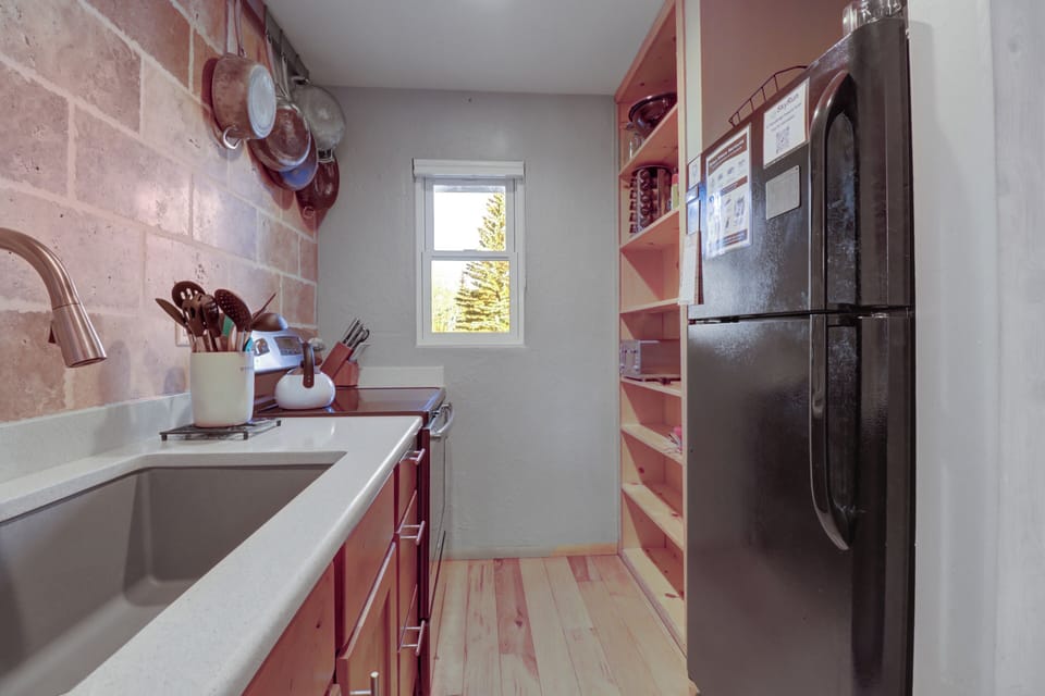 Elegant kitchen with plenty of storage