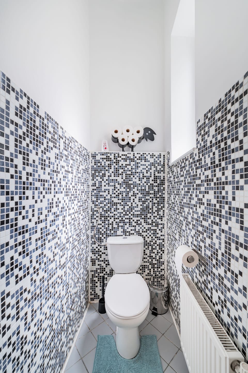 Apartment | Bathroom | Bathtub, hair dryer, towels, soap