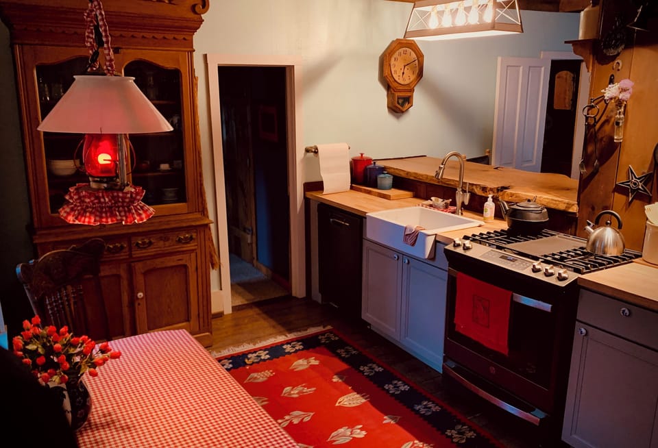 Updated kitchen.