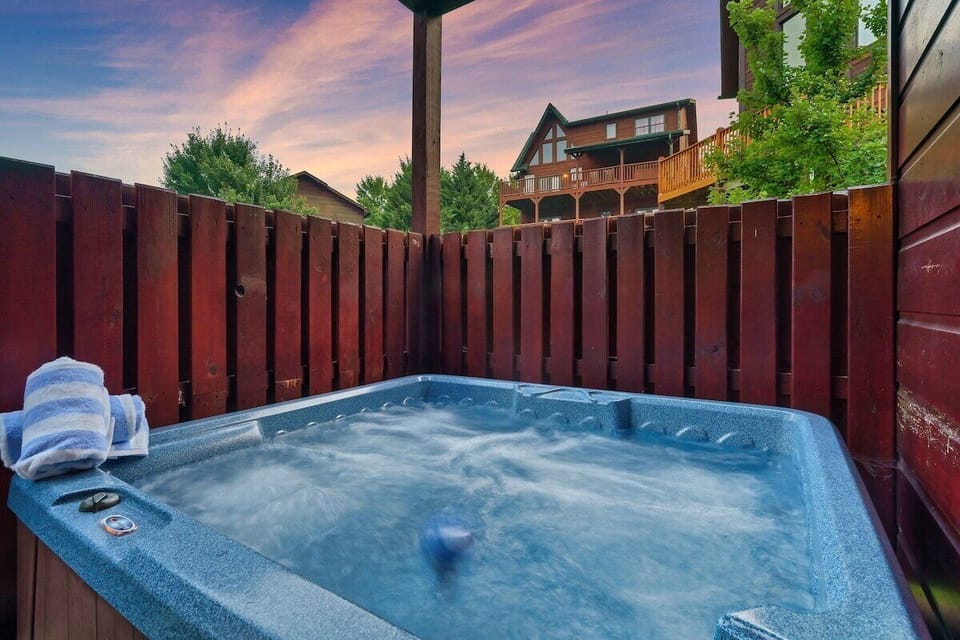 Soak away the stress, soak in the serenity.