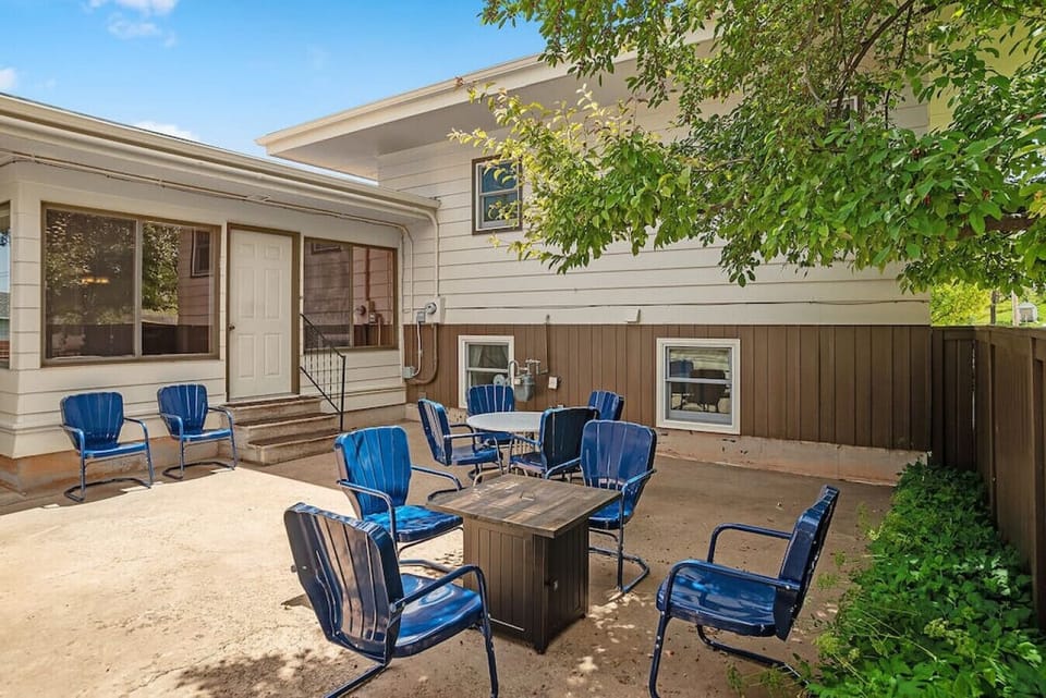 The patio is tastefully furnished with comfortable seating areas, providing the perfect spot to unwind and soak up the sun!
