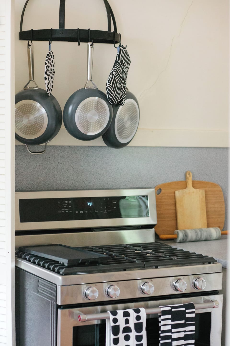 Make sure to try out our new stainless oven while you're here!