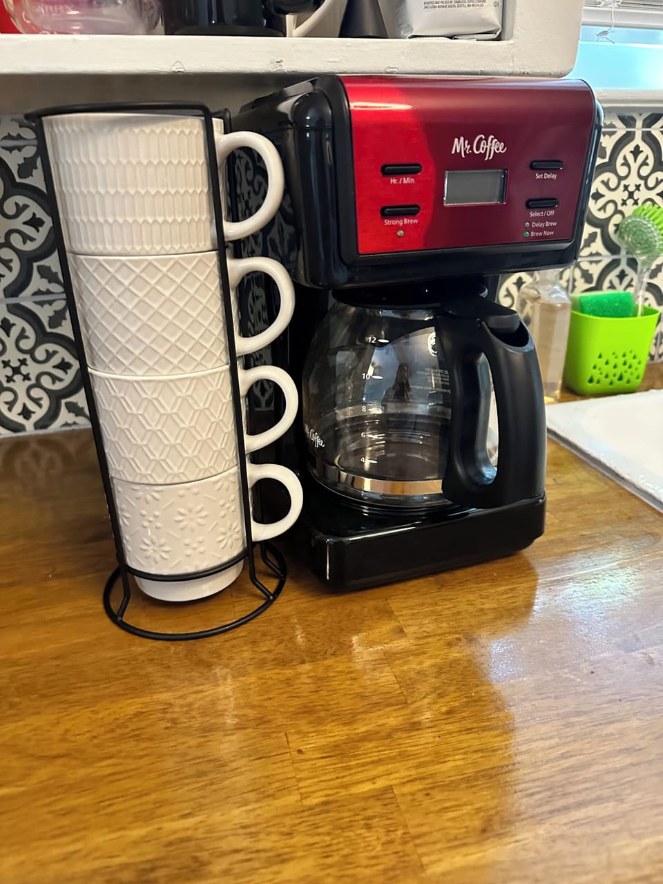 Bring your own ground coffee - I have filters and cup for you.  
