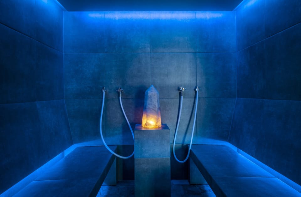 Sauna, steam room, massages