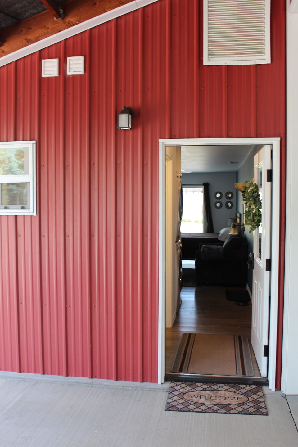 Studio entrance