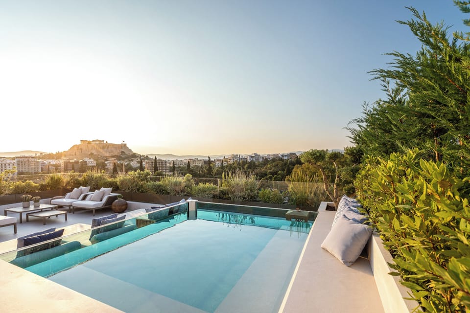 Rooftop pool