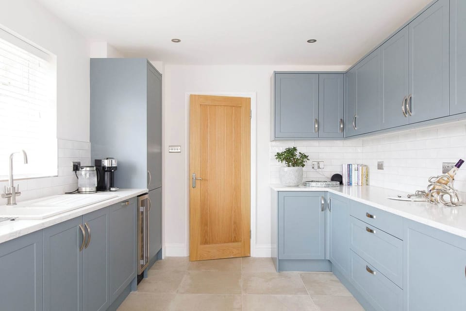 Prepare and cook meals for the whole family with ample countertop space and modern appliances.