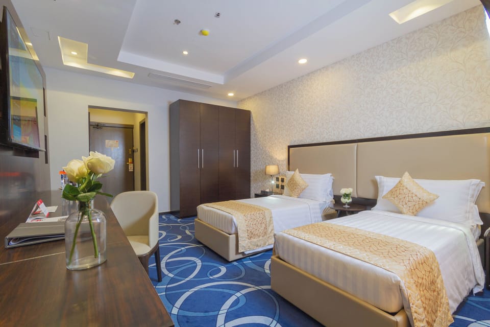 Superior Twin Room | In-room safe, blackout drapes, iron/ironing board, free WiFi