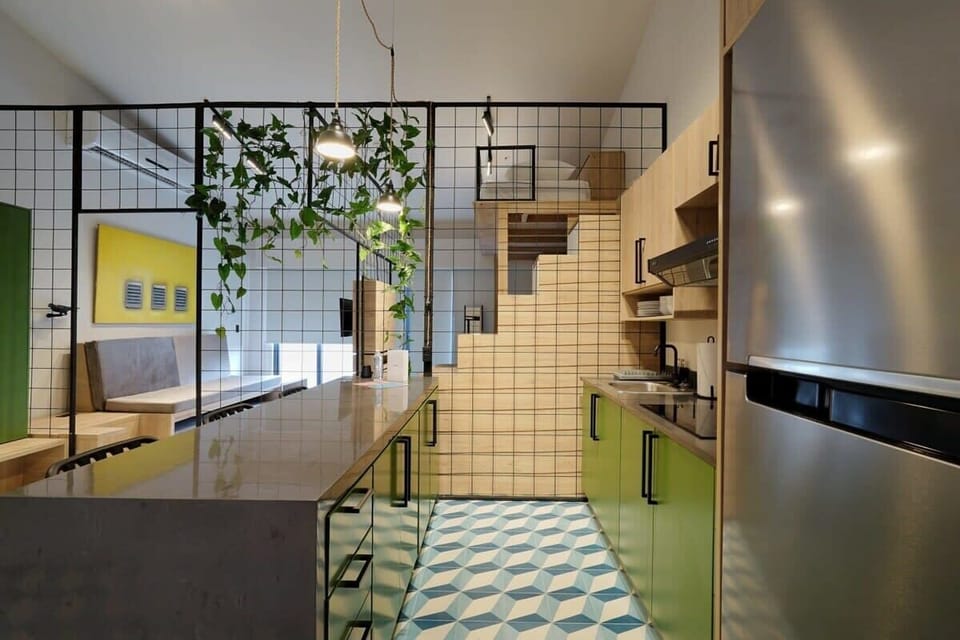 Fully equipped kitchen