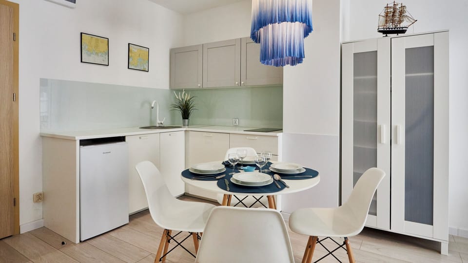 Studio Suite (38) | Private kitchenette | Fridge, stovetop, dishwasher, electric kettle