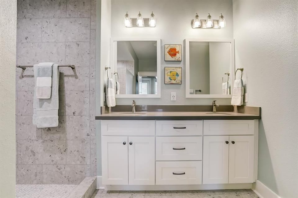 Master bath - recently remodeled.