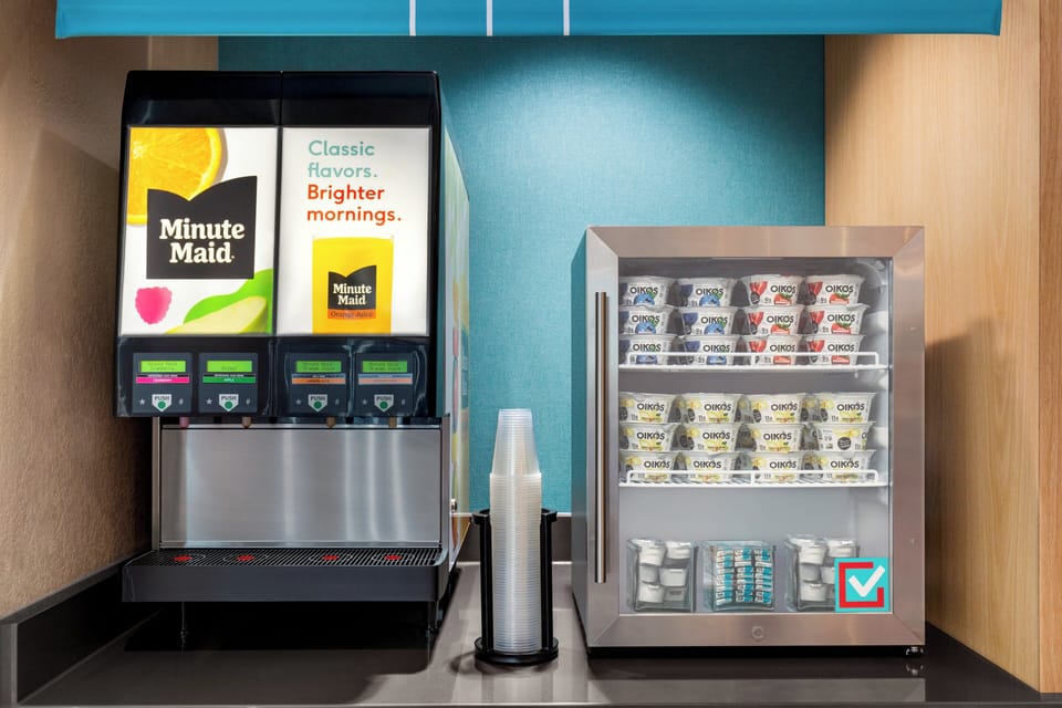 Free daily on-the-go breakfast