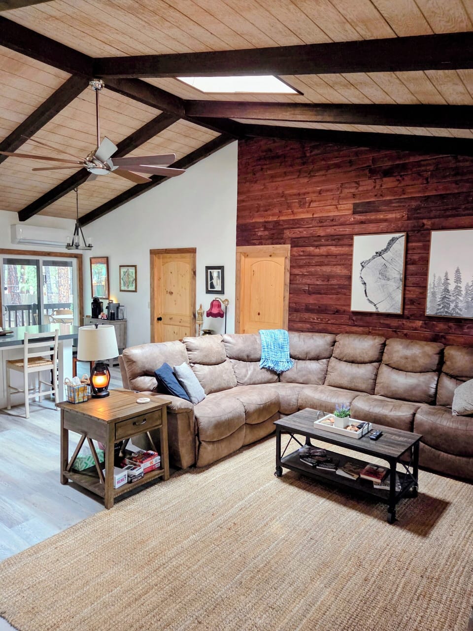 relaxing living room