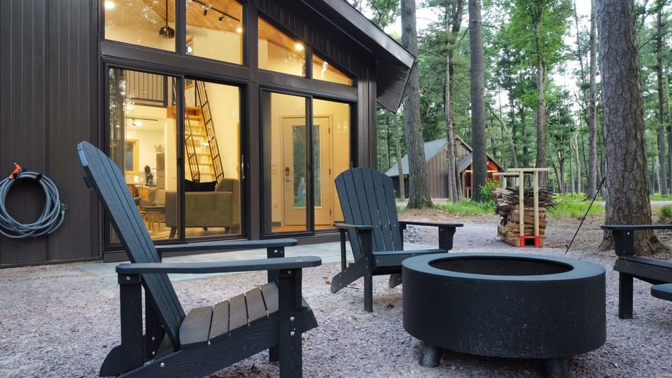 patio and firepit