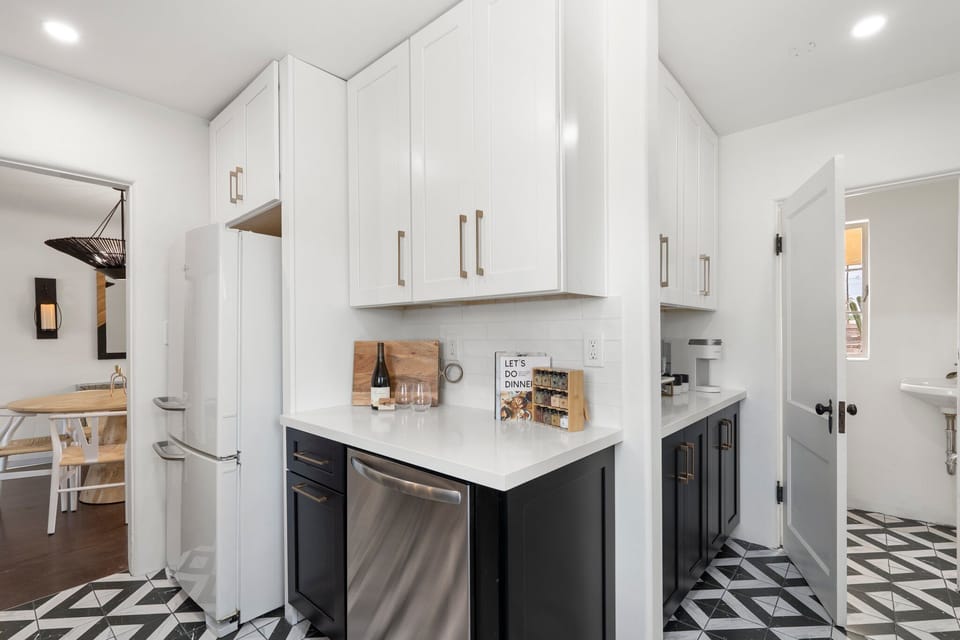 Ample kitchen storage