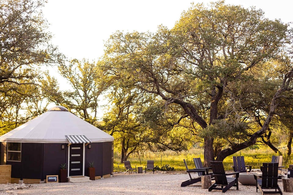 Fire pit gathering area right outside your door