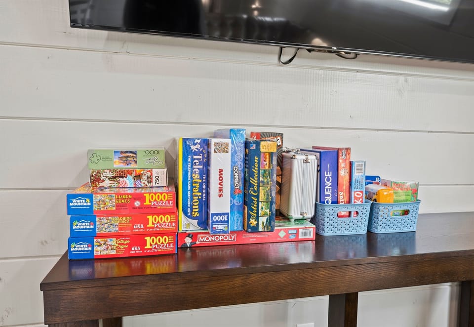 Choose your challenge from our collection of games and puzzles, all set for your next family game night or a cozy evening in.