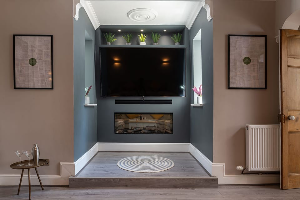 cosy cinema room