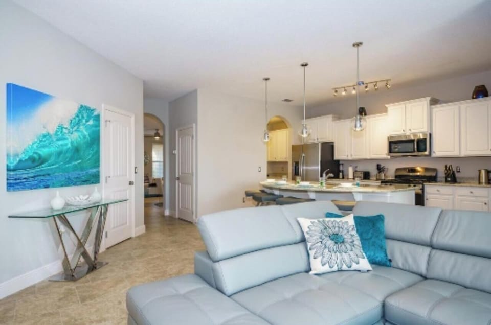House | Living area | 55-inch Smart TV with digital channels