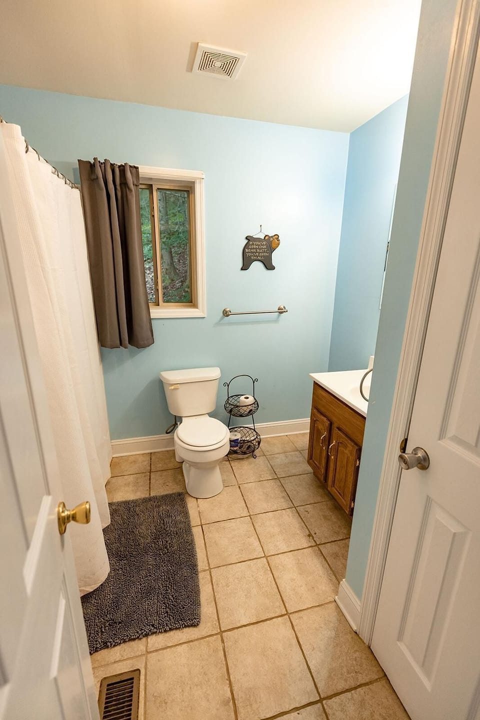 Full Bathroom with walk-in Shower