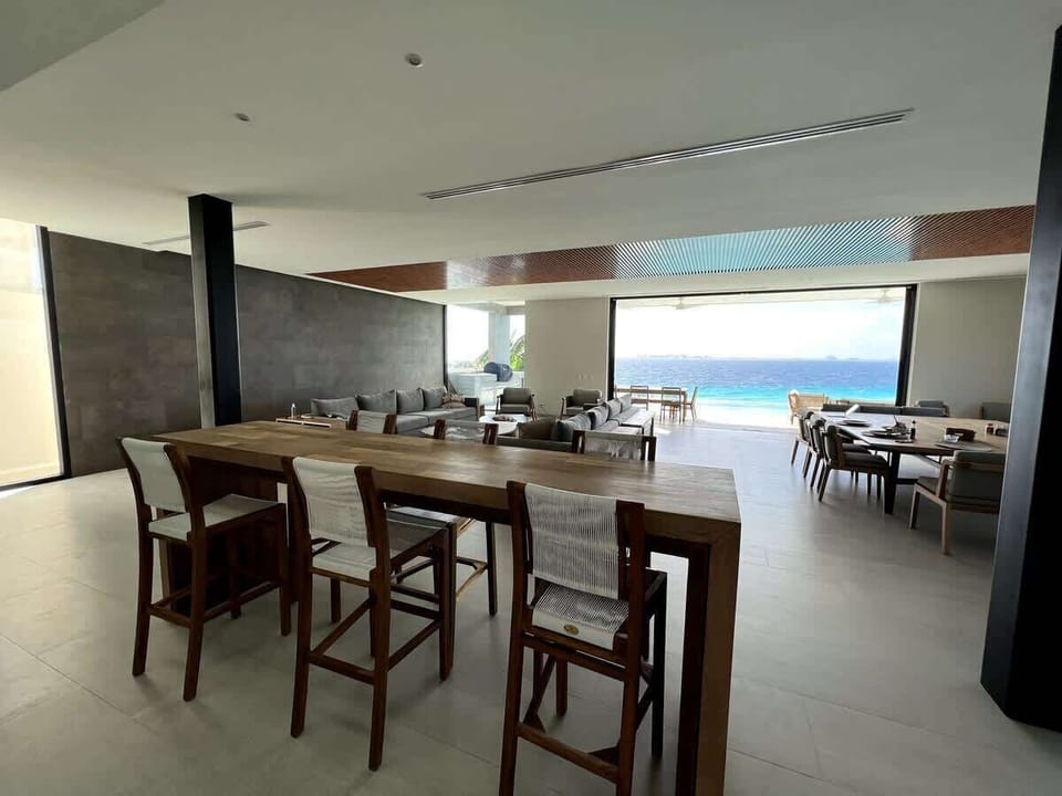 Sip cocktails while taking in the breathtaking ocean views.