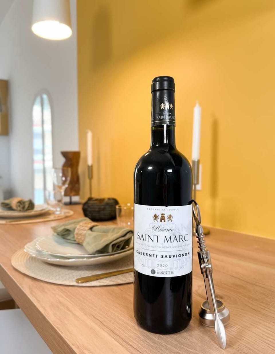 Wine included
