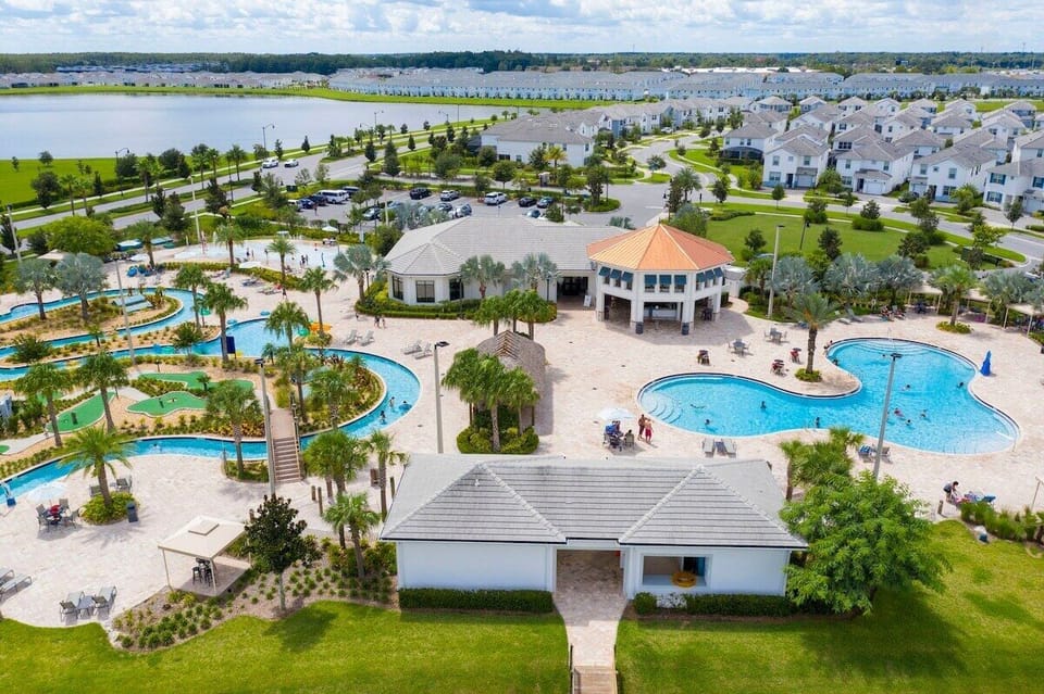 The  Hideaway club house at Storey Lake