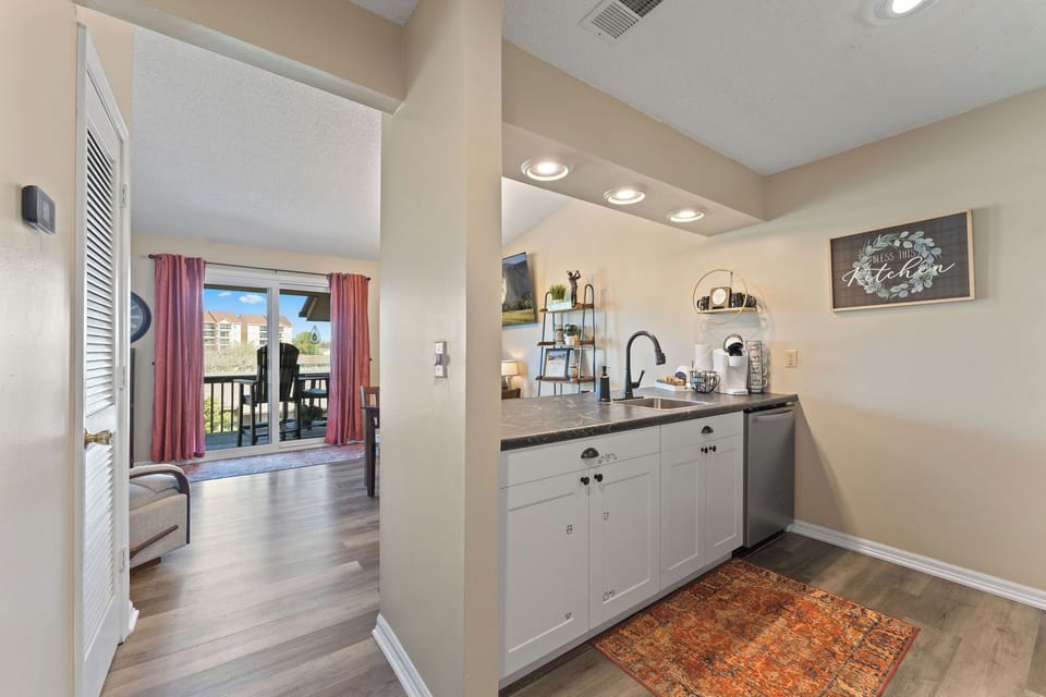 Kitchen with a view