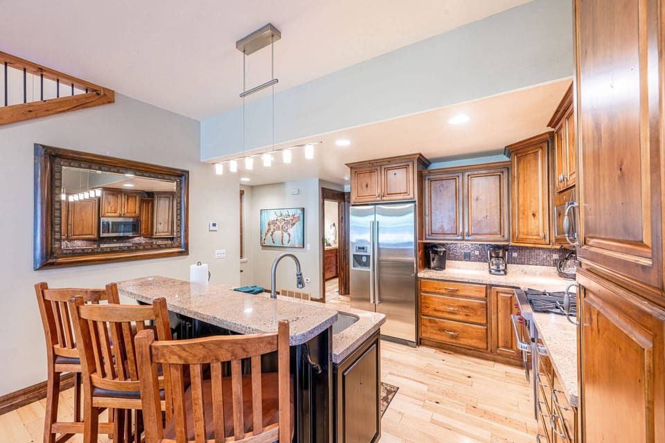 Park City vacation home with newly updated kitchen