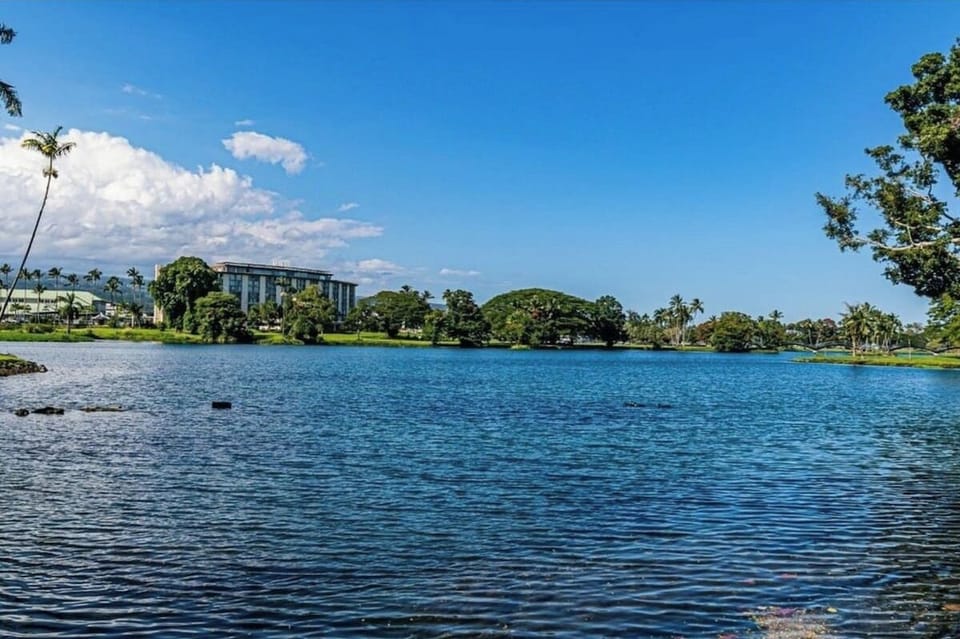 The complex has surounding water inlets and ponds!