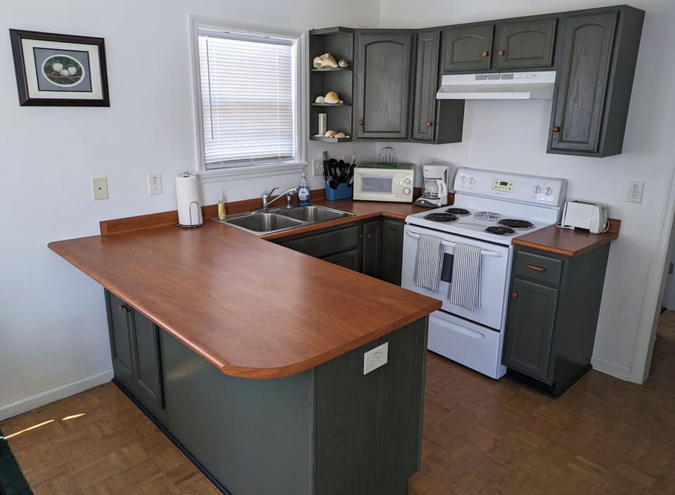 Kitchen is located on first floor