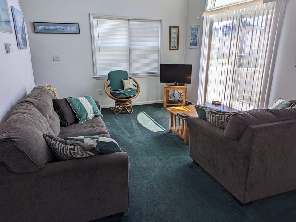 Living room is located on first floor