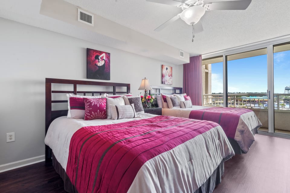 Primary Bedroom with 2 Queen Size Beds