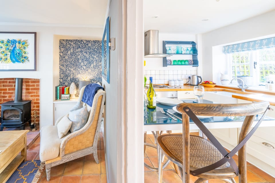 Ground floor: Sitting room leading to kitchen/ dining area