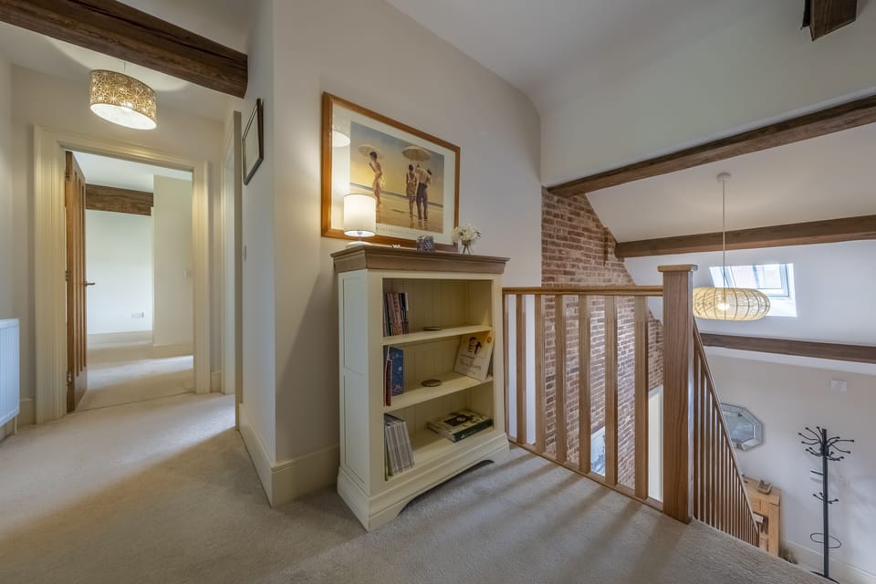 First floor: Stairs to landing