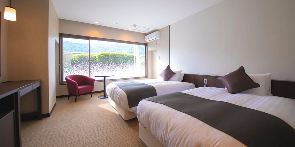 Superior Twin Room, 2 Bedrooms, Non Smoking | Minibar, in-room safe, desk, iron/ironing board