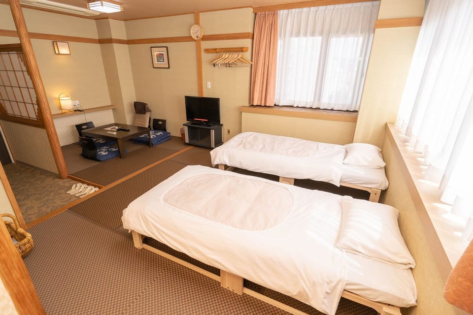Japanese Style Room for 3 Guests, Non Smoking | Free WiFi, bed sheets