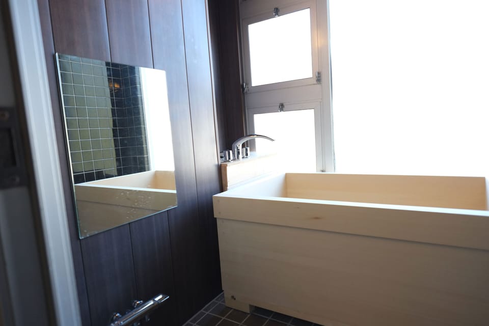 Free toiletries, hair dryer, bidet