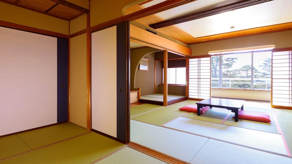 Japanese-Style Room with Shared Bath (2 Rooms), Smoking | Individually decorated, bed sheets