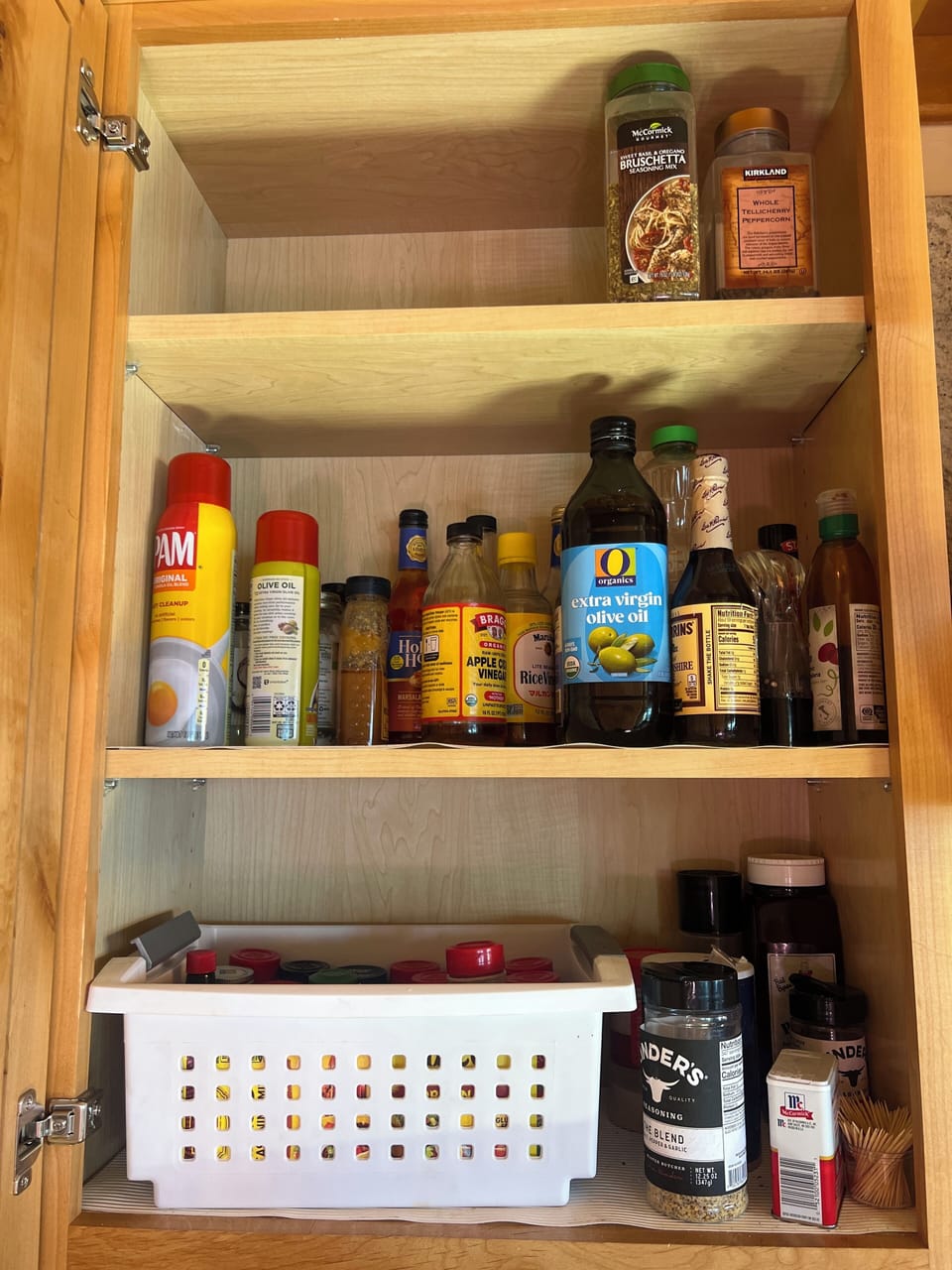 Stocked Spices and Oils