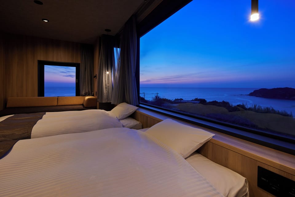 Luxury Suite, Sauna, Ocean View | In-room safe, desk, free WiFi, bed sheets