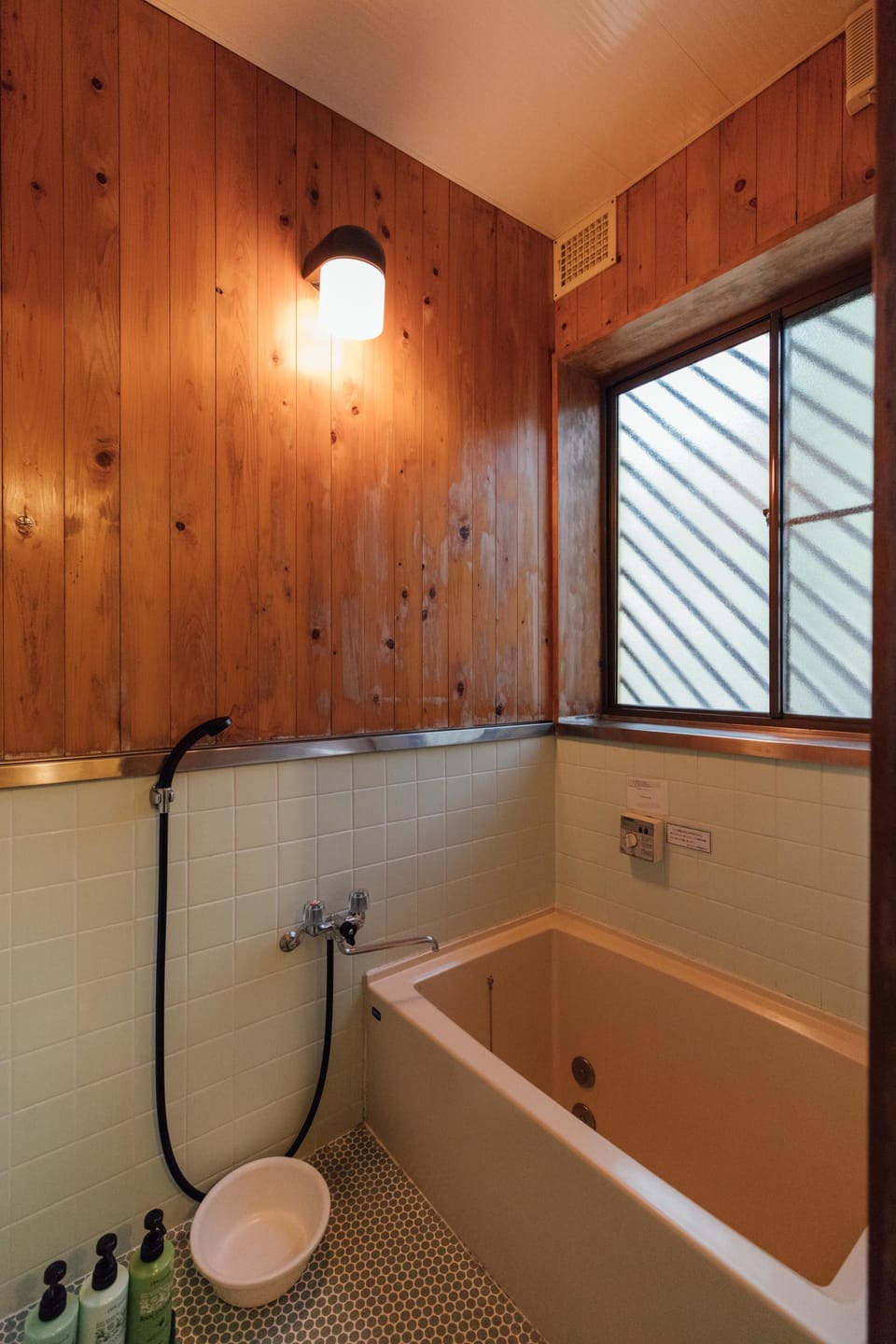 Standard Cottage With Open-Air Bath(Non-smoking) | Bathroom | Separate tub and shower, free toiletries, hair dryer, slippers