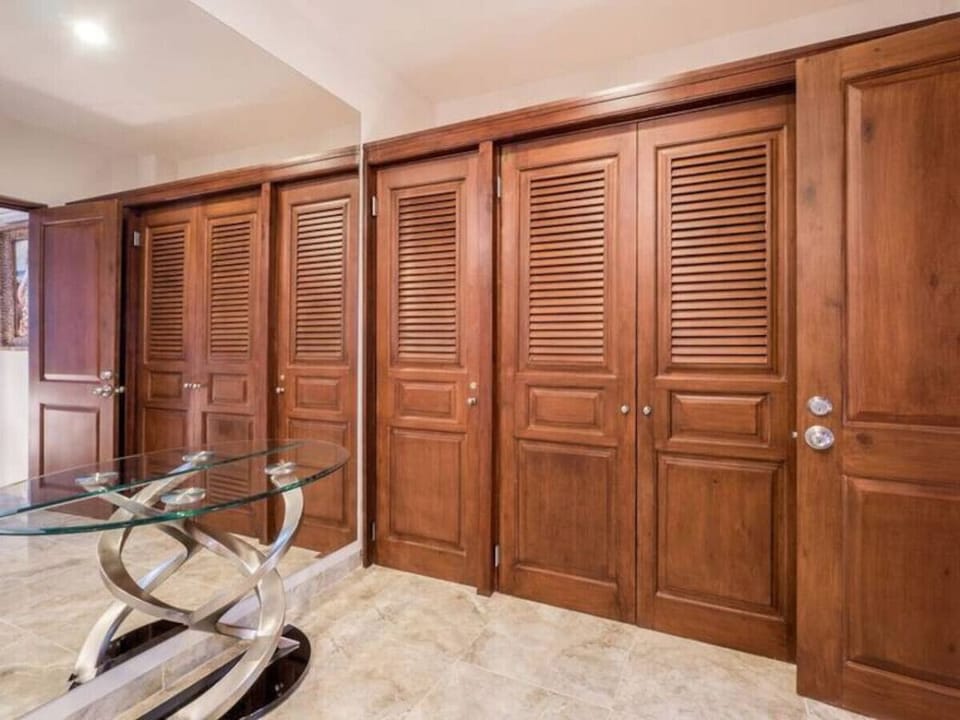 Primary closet